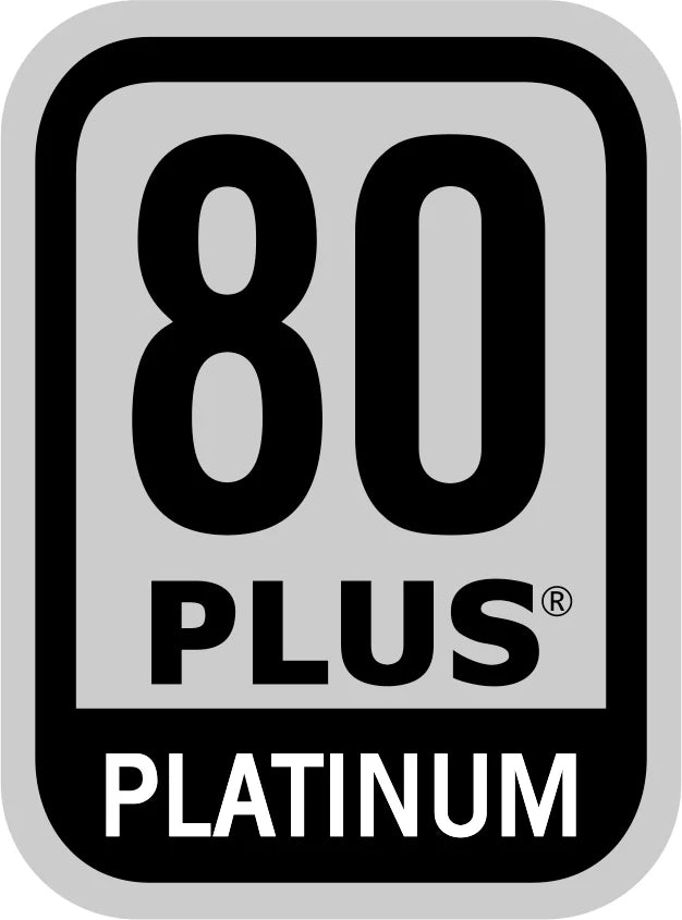 80 Plus Platinum PSU - Ultra-Efficient Power for High-Performance Builds