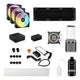 Corsair Hydro X Series iCUE Link XH405i RGB Custom Cooling Kit Stealth Grey
