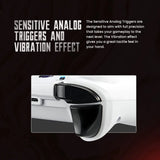 Cosmic Byte ARES RGB Wireless Controller White for PC with Magnetic Triggers 5