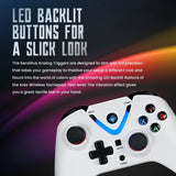 Cosmic Byte ARES RGB Wireless Controller White for PC with Magnetic Triggers 7