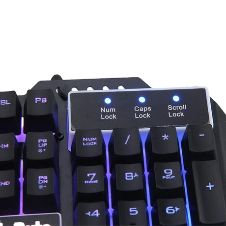 Cosmic Byte Titan Rainbow Backlit Membrane Wired Gaming Keyboard 5