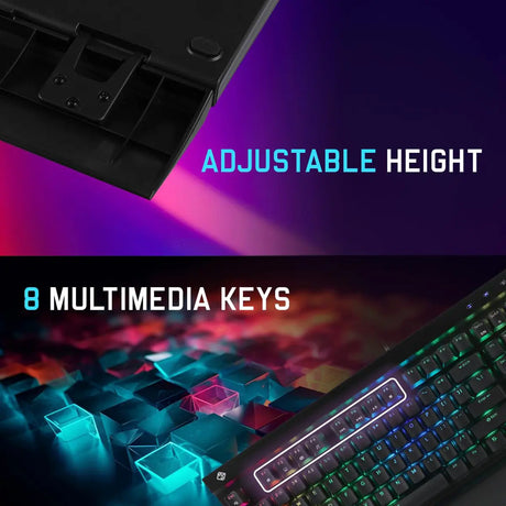 Cosmic Byte CB-GK-29 Black Eye Pro Per Key RGB Wired Mechanical Keyboard With Swappable Outemu Switches 4