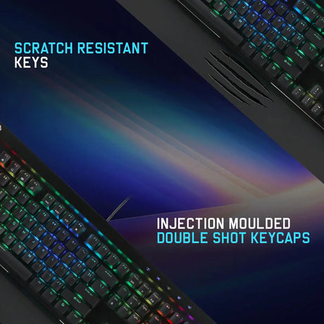 Cosmic Byte CB-GK-29 Black Eye Pro Per Key RGB Wired Mechanical Keyboard With Swappable Outemu Switches 7