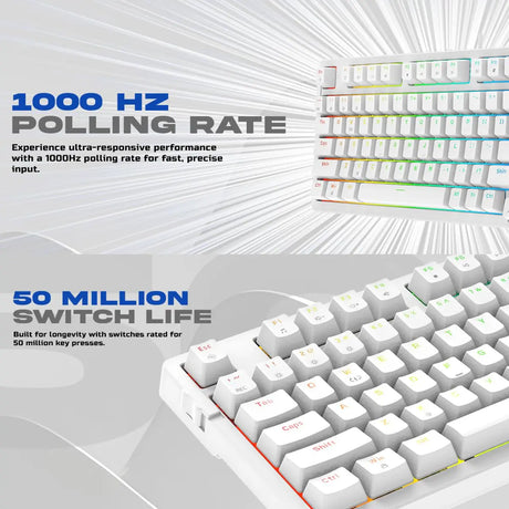 Cosmic Byte CB-GK-41 Phantom Gasket RGB Mechanical Wired Keyboard with Swappable PreLubed Switches 5