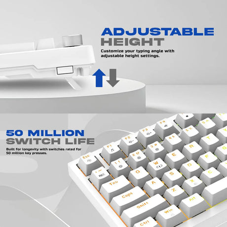 Cosmic Byte CB-GK-42 Phantom TKL Gasket RGB Mechanical Wired Keyboard with Swappable PreLubed Switches 6