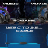 Cosmic Byte Inferno 2.4Ghz Wireless + Bluetooth + Wired Headset With Detachable ENC Mic 6