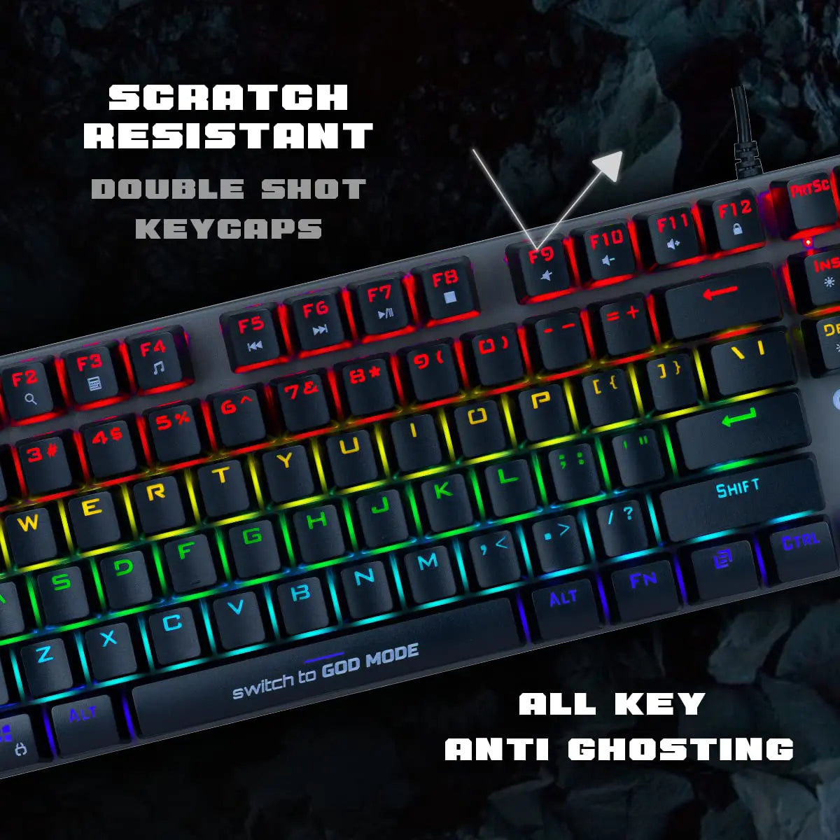 Cosmic Byte Pandora TKL Mechanical Keyboard With Swappable Outemu Switches 7
