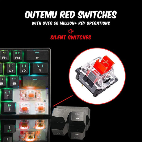 Cosmic Byte Themis Mechanical Wired Gaming Keyboard Black With Swappable Switches 3