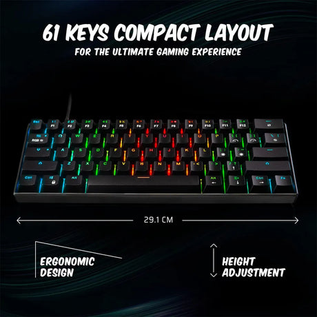 Cosmic Byte Themis Mechanical Wired Gaming Keyboard Black With Swappable Switches 4