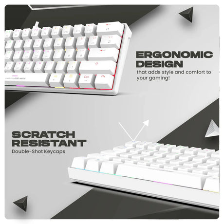 Cosmic Byte Themis Mechanical Wired Gaming Keyboard White With Swappable Switches 4