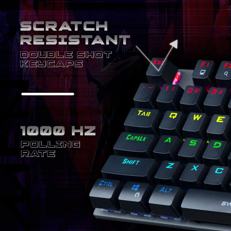 Cosmic Byte Vanth Mechanical Keyboard With Swappable Outemu Switches 7