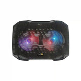 Cosmic Byte Wind RGB Laptop Cooling Pad, Dual 120mm RGB Fans,Supports up to 15.6″ Laptops