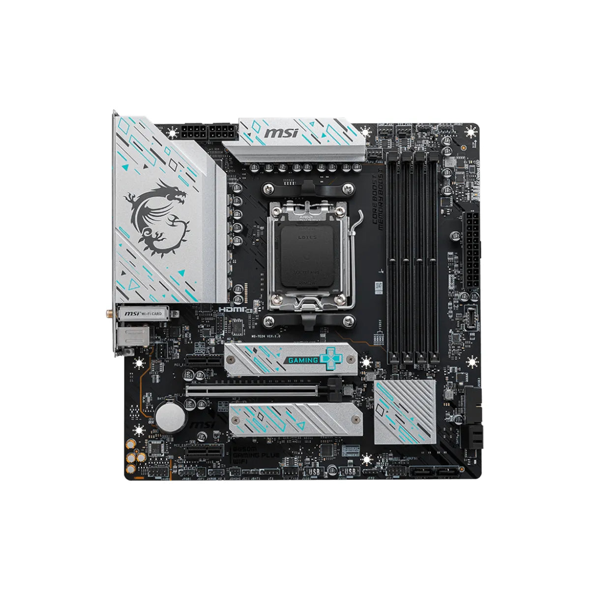 MSI B650M Gaming Plus WIFI DDR5 AM5 mATX Motherboard 2