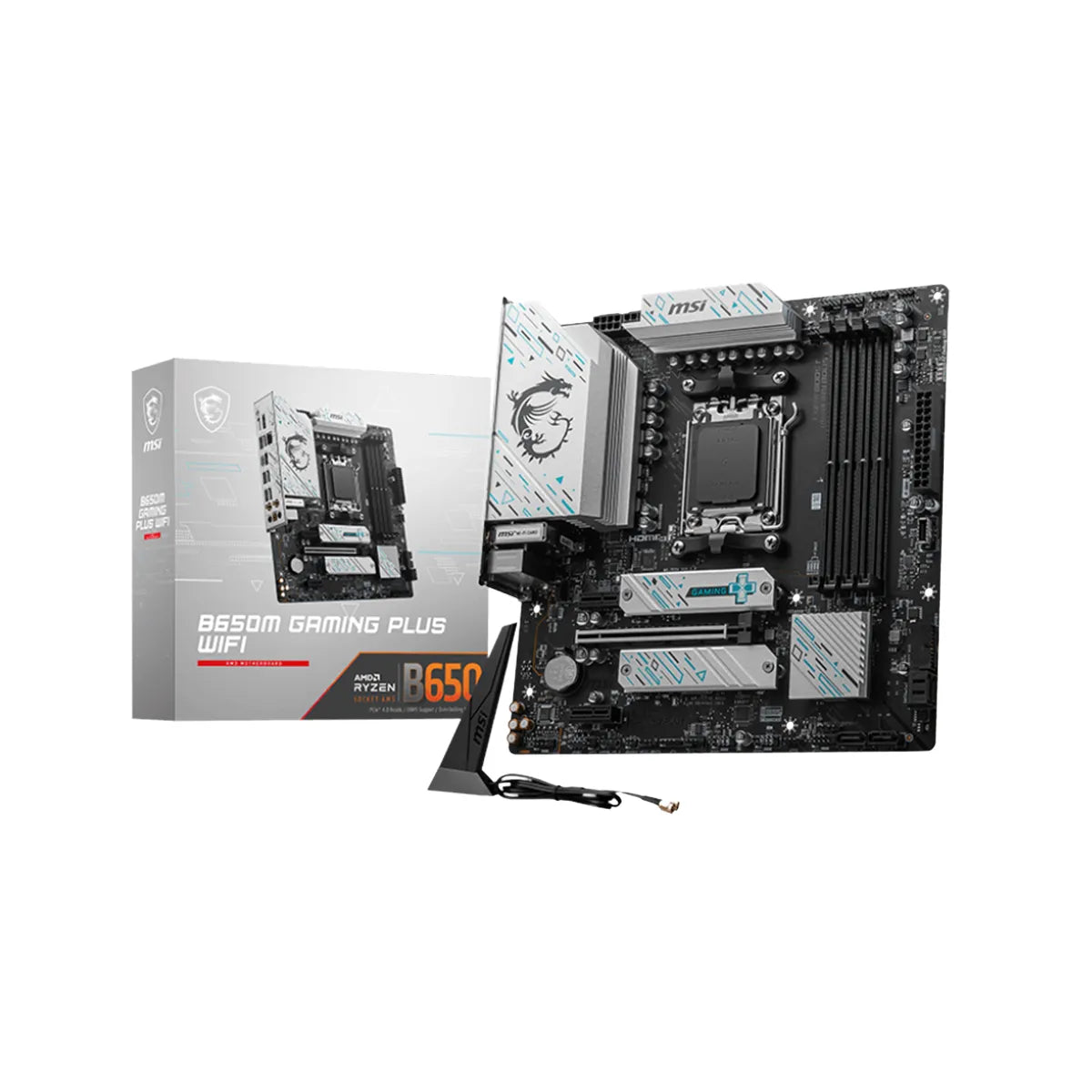 MSI B650M Gaming Plus WIFI DDR5 AM5 mATX Motherboard