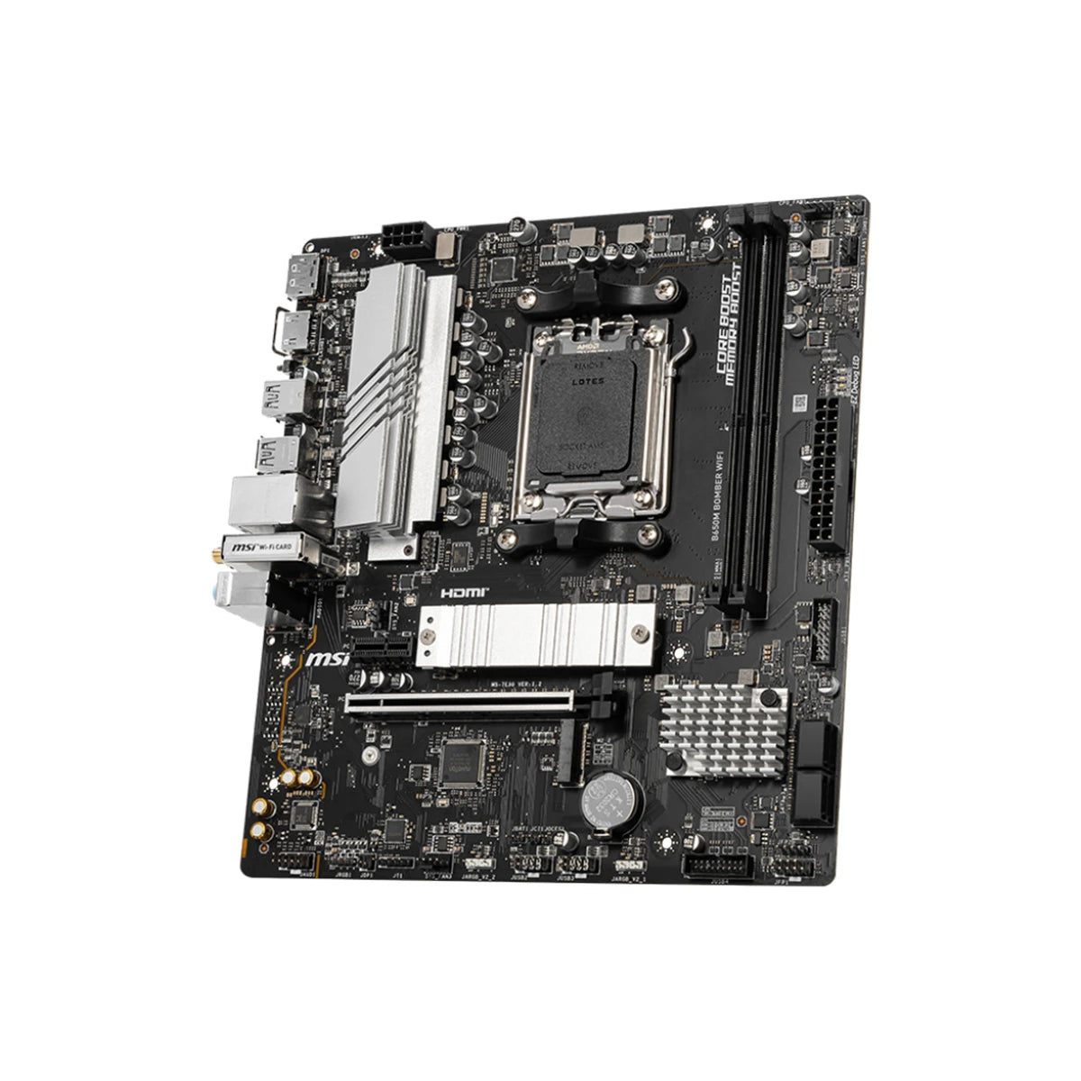 MSI B650M Bomber WiFi AM5 DDR5 Micro-ATX Motherboard 4