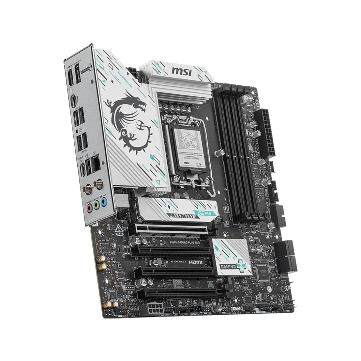 MSI B860M Gaming Plus WiFi LGA 1851 mATX Gaming Motherboard 3