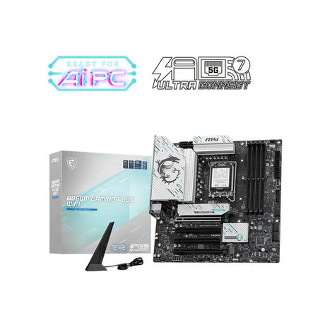 MSI B860M Gaming Plus WiFi LGA 1851 mATX Gaming Motherboard