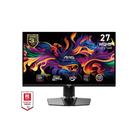 MSI MAG 271QPX QD-OLED E2 26.5 Inch 240Hz 2K Monitor