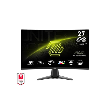 MSI MAG 27CQ6F 27 Inch 180Hz 2K Curved Monitor