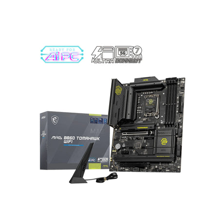 MSI MAG B860 Tomahawk WiFi LGA 1851 ATX Gaming Motherboard