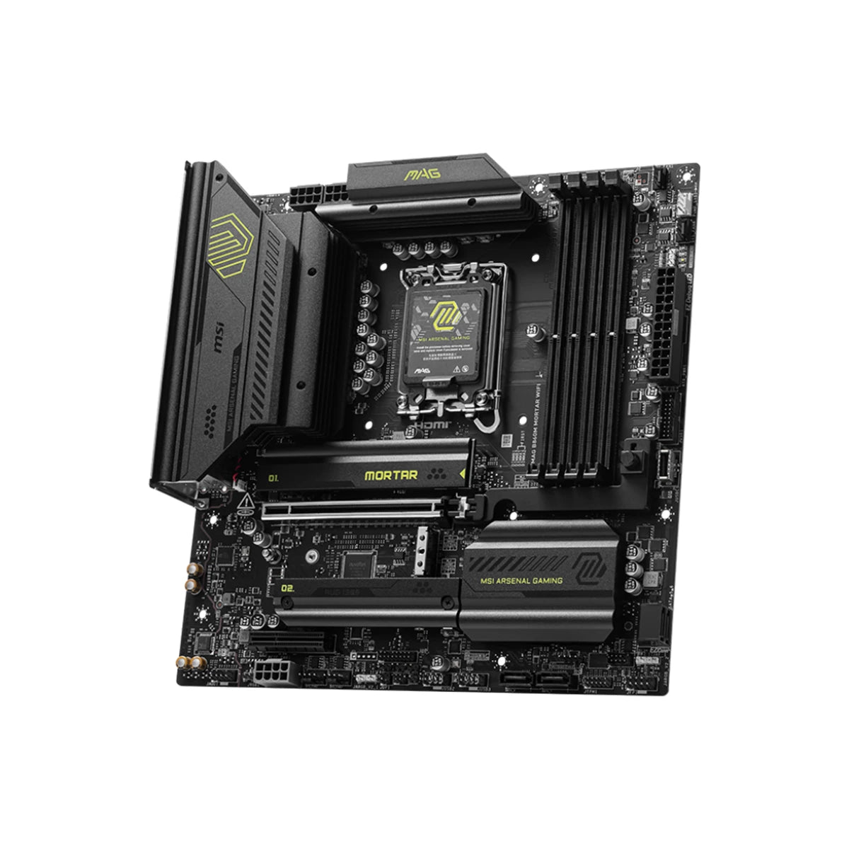 MSI MAG B860M Mortar WiFi LGA 1851 mATX Gaming Motherboard 4