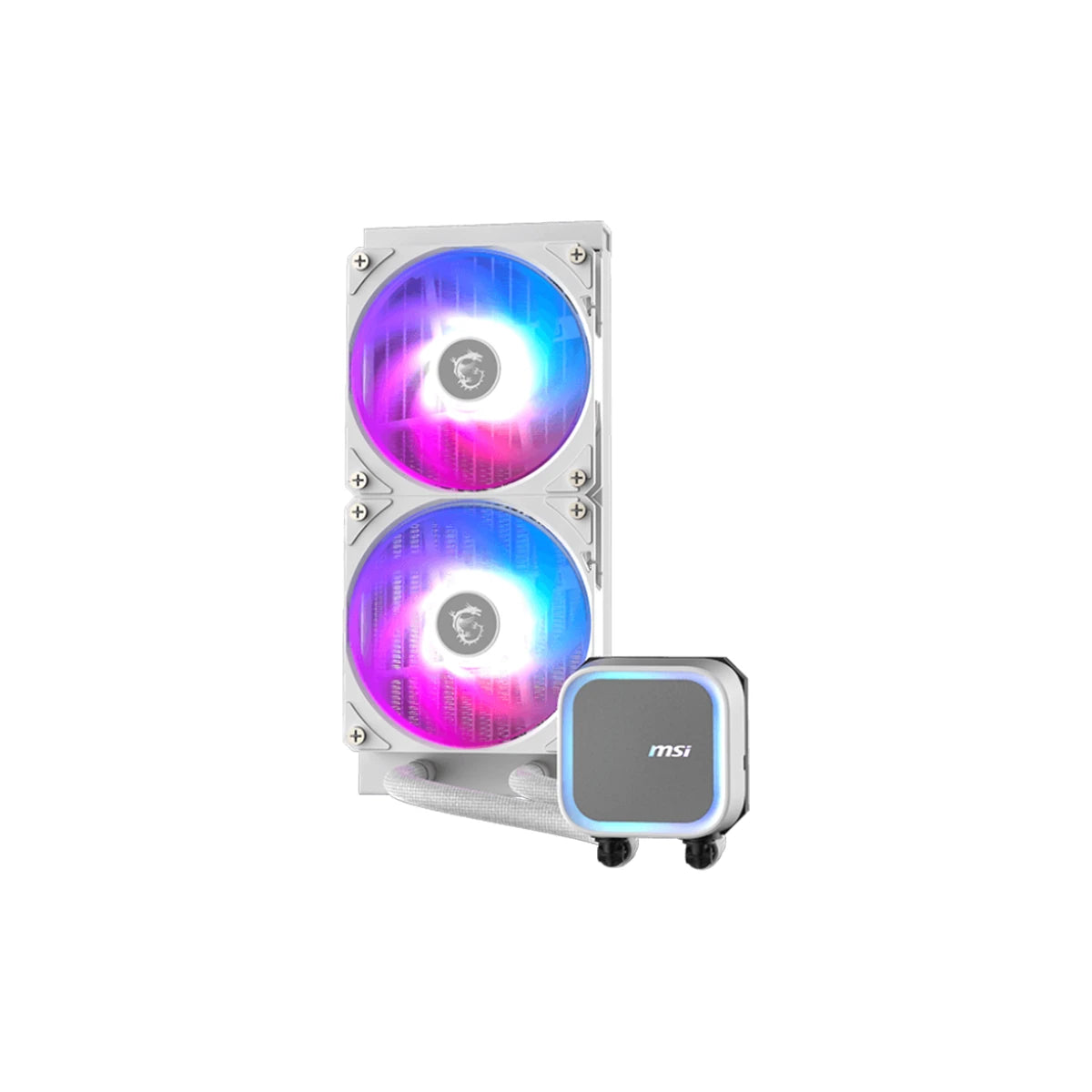 MSI MAG CORELIQUID A13 240 AIO Liquid Cooler White 2