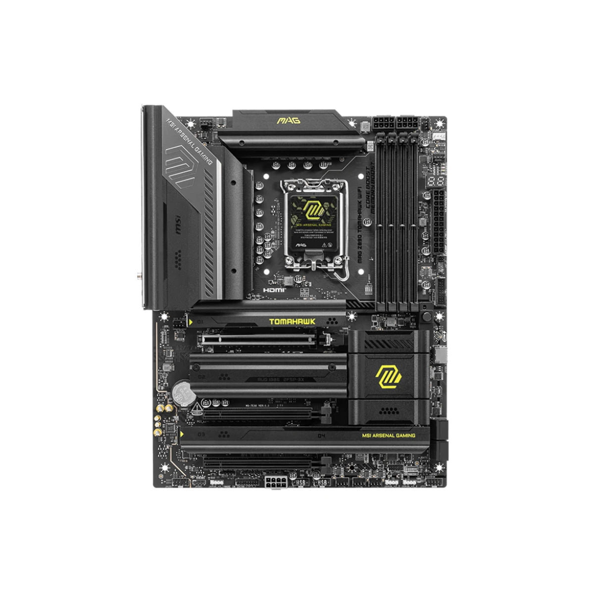 MSI MAG Z890 Tomahawk WiFi DDR5 LGA 1851 ATX Gaming Motherboard 2
