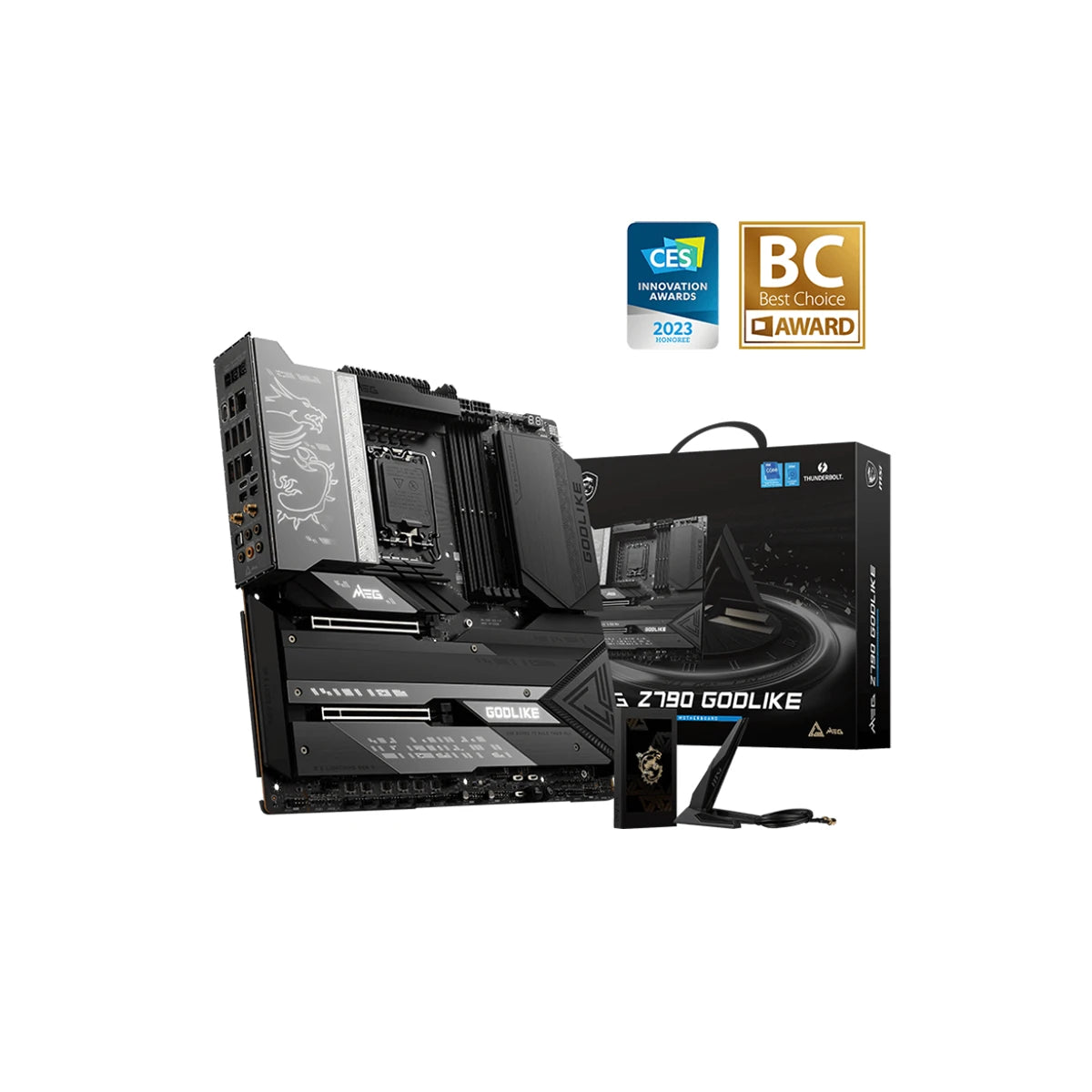 MSI MEG Z790 Godlike WiFi DDR5 LGA 1700 E-ATX Motherboard