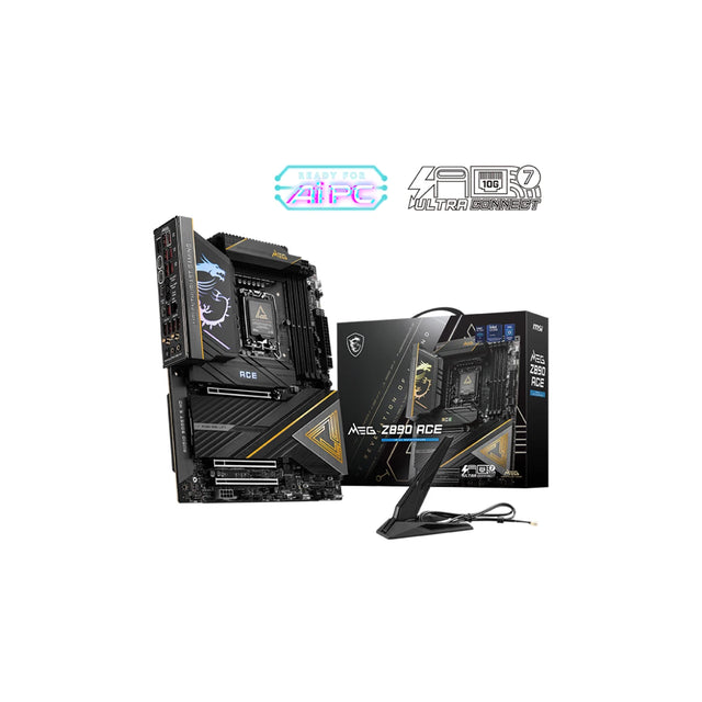 MSI Meg Z890 Ace WiFi DDR5 LGA1851 ATX Motherboard