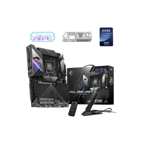 MSI MEG Z890 Unify-X WiFi LGA 1851 ATX Gaming Motherboard