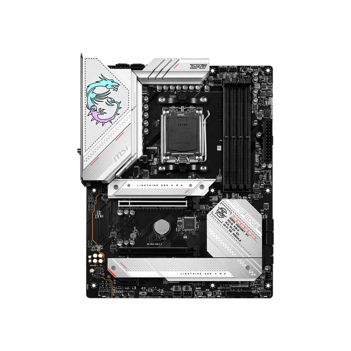 MSI MPG B650 Edge WiFi AM5 DDR5 ATX Motherboard 2