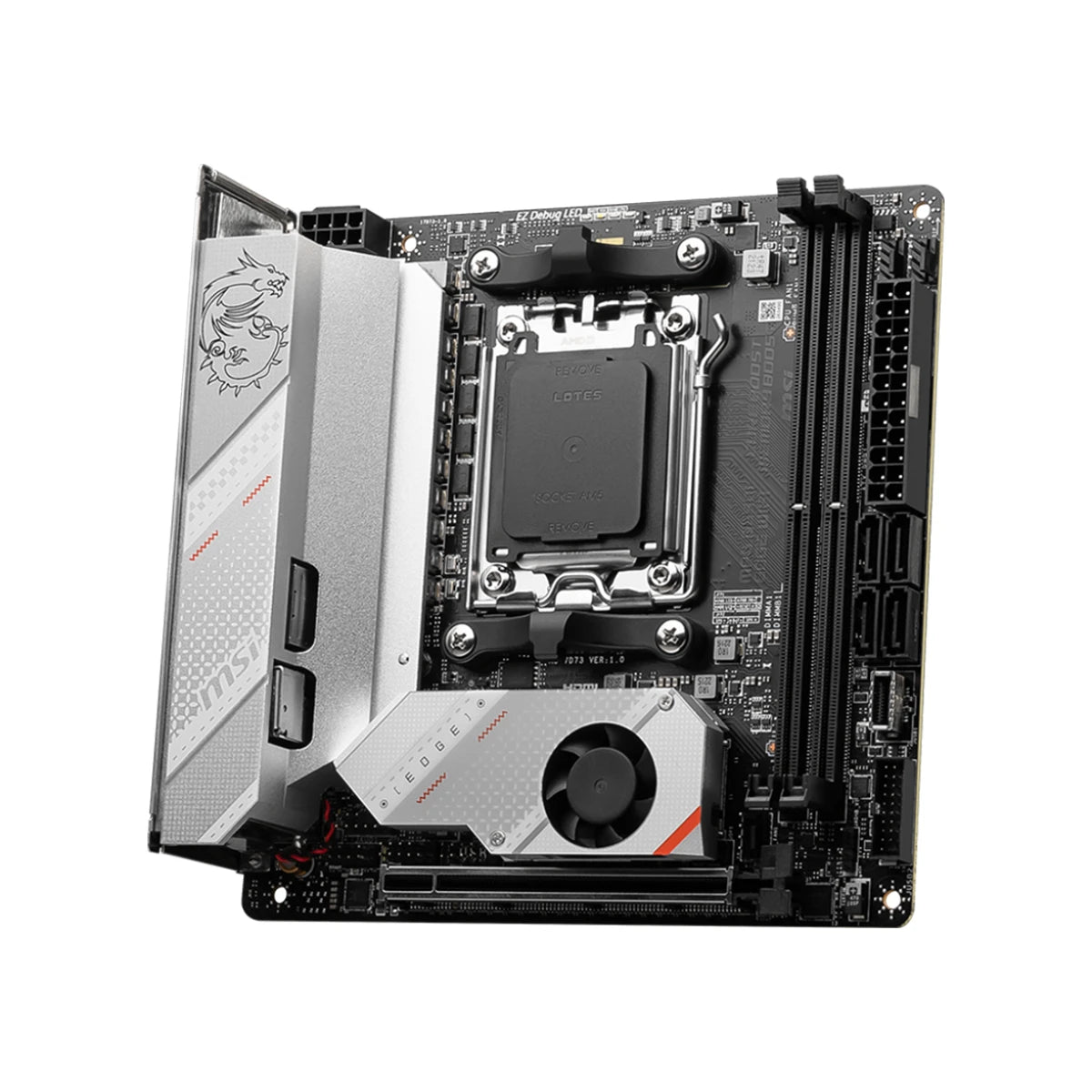 MSI MPG B650I Edge WIFI AM5 DDR5 Mini ITX Gaming Motherboard 4