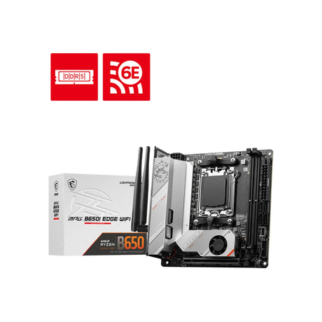 MSI MPG B650I Edge WIFI AM5 DDR5 Mini ITX Gaming Motherboard