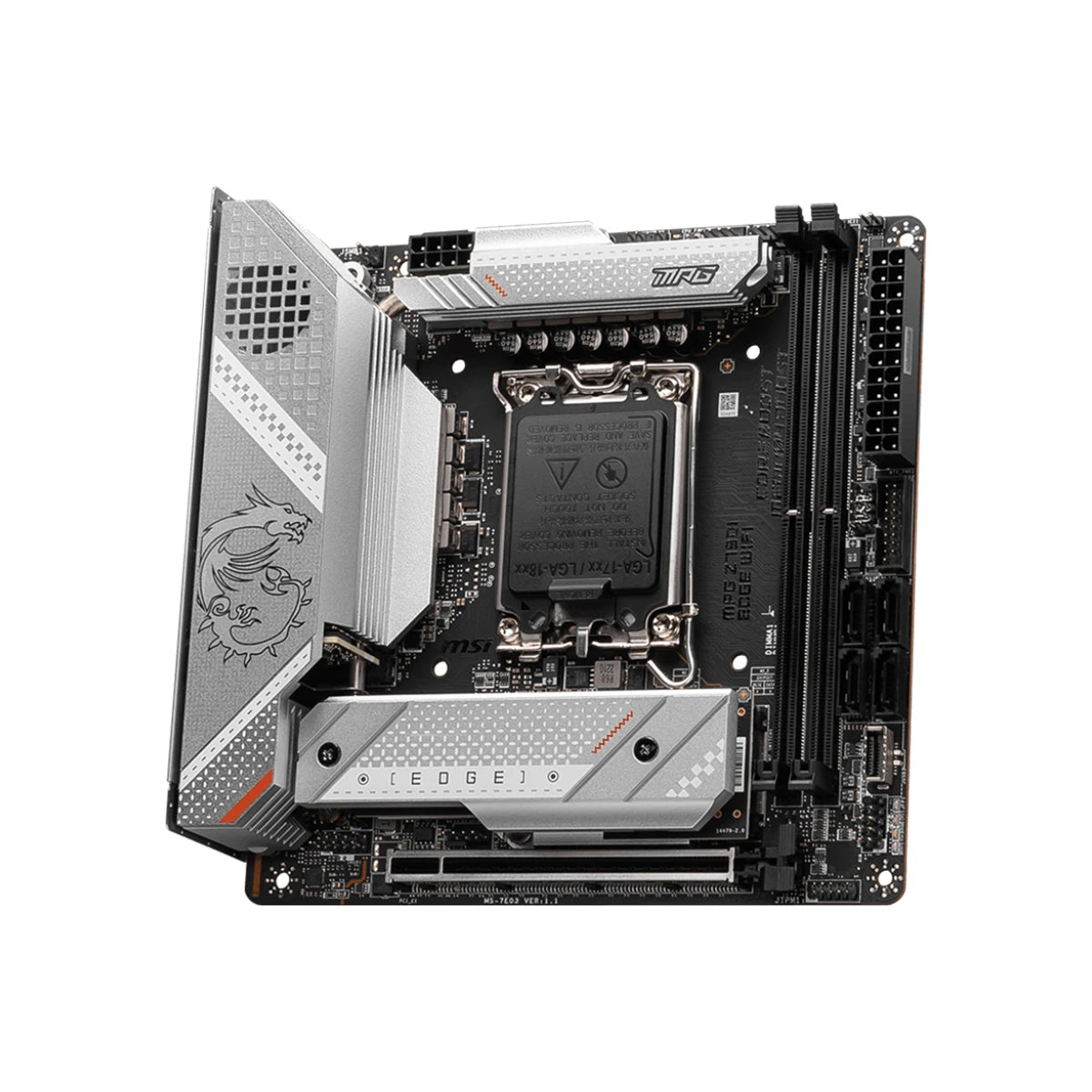 MSI MPG Z790I Edge WiFi LGA 1700 DDR5 ATX Gaming Motherboard 4