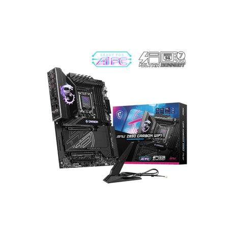 MSI MPG Z890 Carbon WiFi LGA 1851 ATX Gaming Motherboard