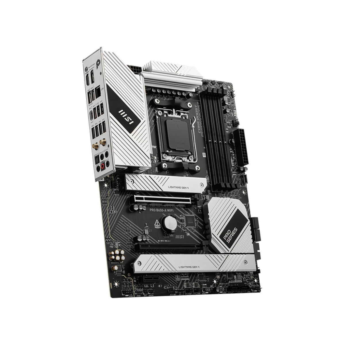 MSI PRO B650-A WiFi AM5 DDR5 Micro-ATX Motherboard 3