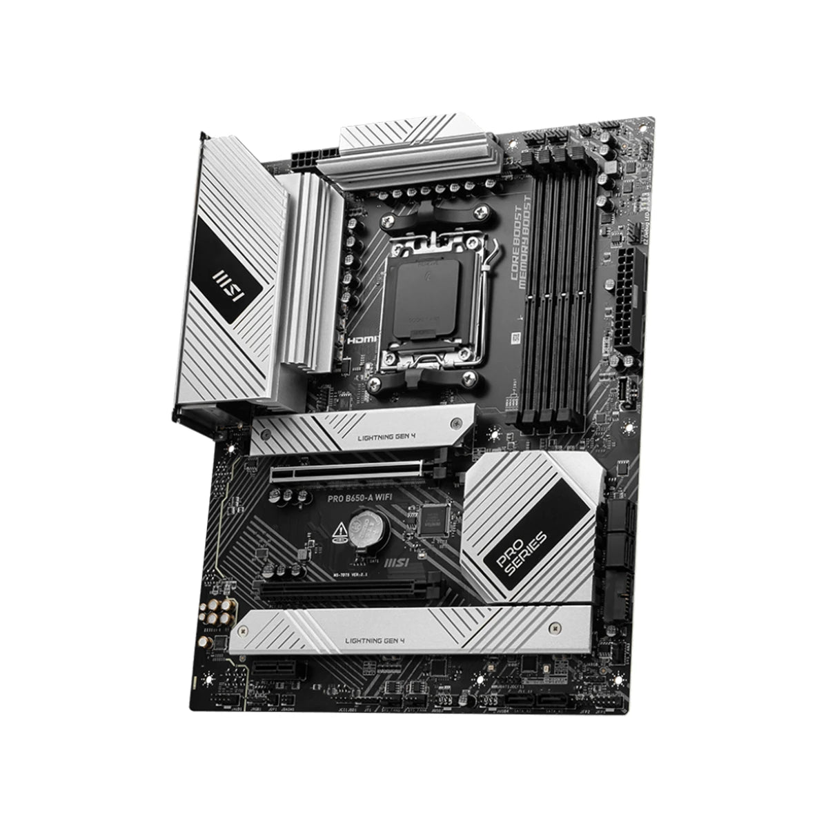 MSI PRO B650-A WiFi AM5 DDR5 Micro-ATX Motherboard 4