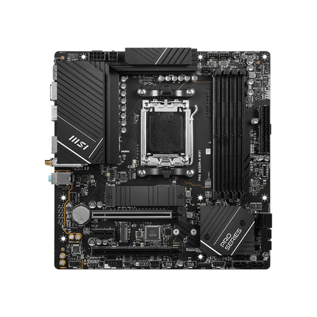 MSI PRO B650M-A WiFi AM5 DDR5 Micro-ATX Motherboard 2