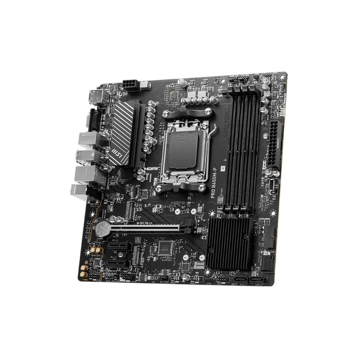 MSI PRO B650M-P AM5 DDR5 Micro-ATX Motherboard 4