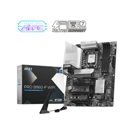 MSI PRO B860-P WIFI LGA 1851 ATX Gaming Motherboard