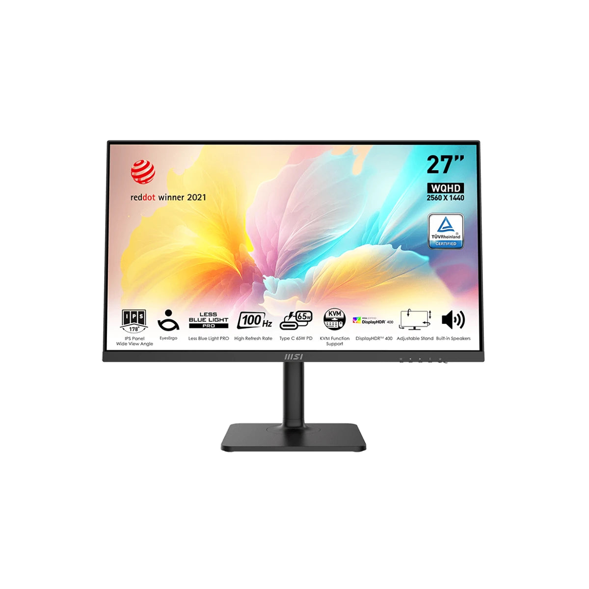 MSI Modern MD272QXP 27 Inch 2K WQHD Monitor 