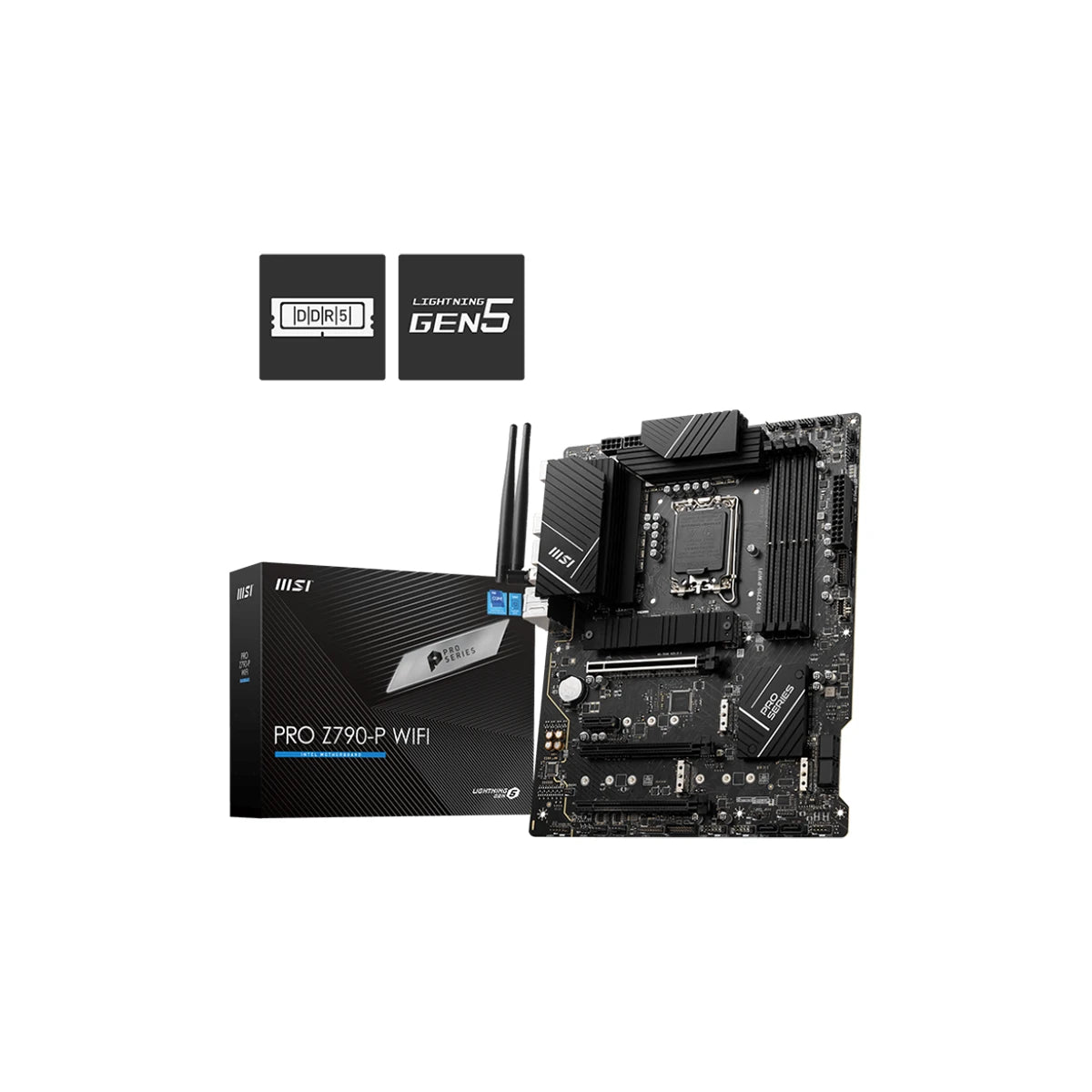 MSI PRO Z790-P WIFI DDR5 LGA 1700 Motherboard