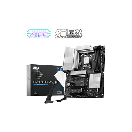 MSI PRO Z890-P WiFi DDR5 LGA 1851 ATX Gaming Motherboard
