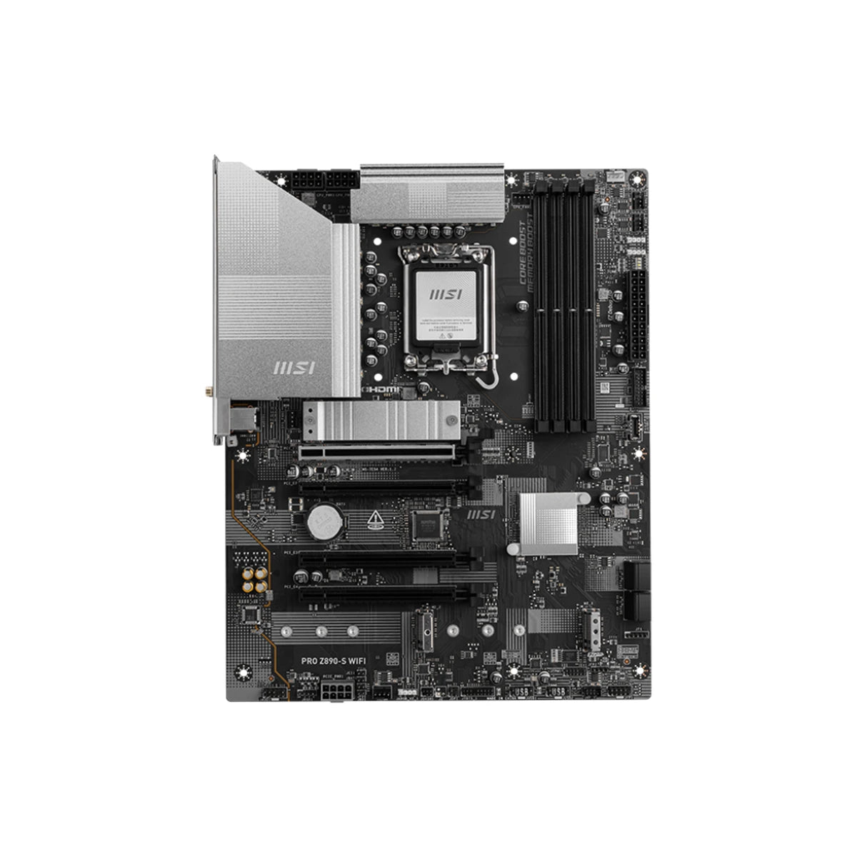 MSI PRO Z890-S WiFi LGA 1851 ATX Gaming Motherboard Black 2
