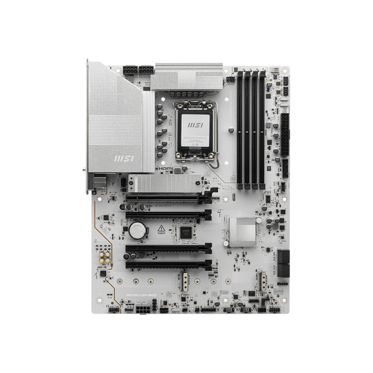 MSI PRO Z890-S WiFi LGA 1851 ATX Gaming Motherboard White 2
