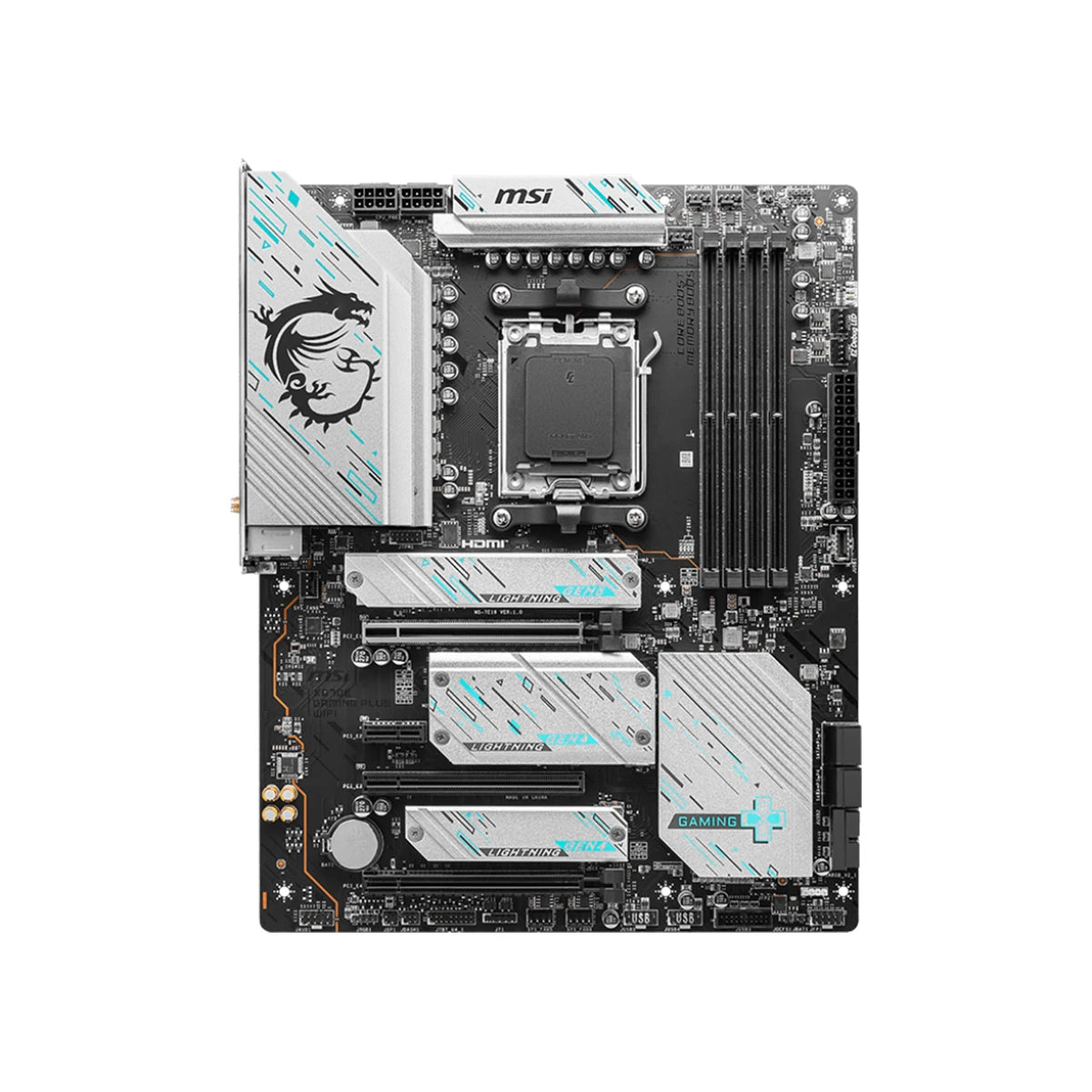 MSI X670E Gaming Plus WiFi AM5 DDR5 ATX Gaming Motherboard 2