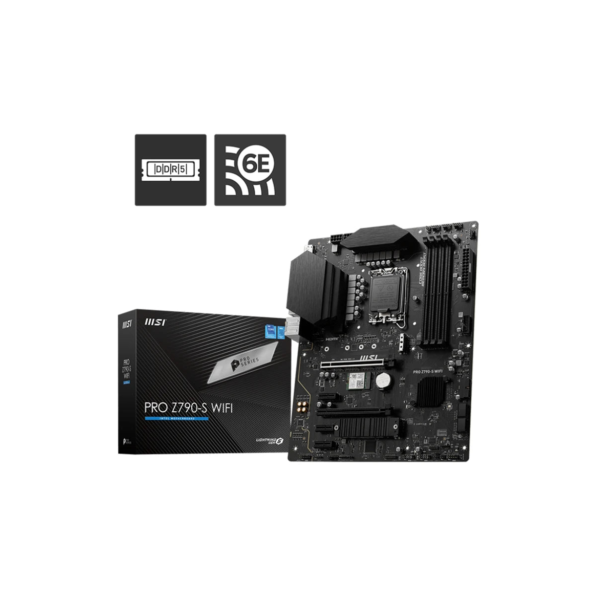 MSI Pro Z790-S WIFI DDR5 LGA 1700 ATX Motherboard 