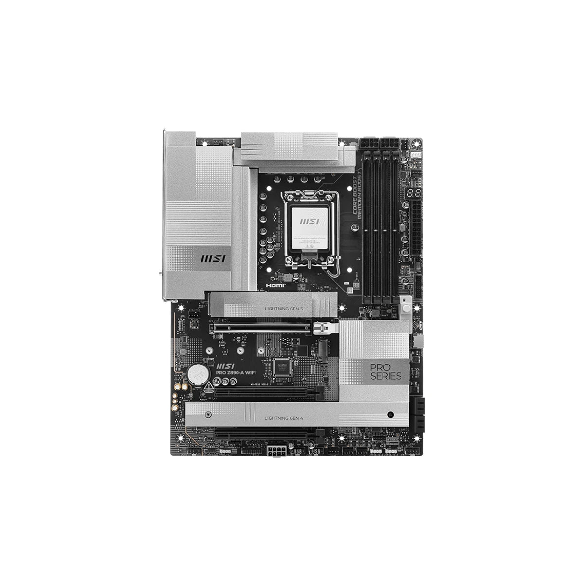 Msi Pro Z890-A WiFi DDR5 LGA1851 ATX Motherboard 2