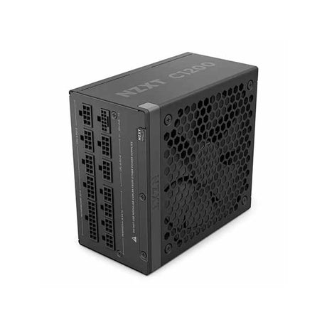 NZXT C1200 80 Plus Gold ATX 3.1 Fully Modular Low Noise Power Supply Black 3