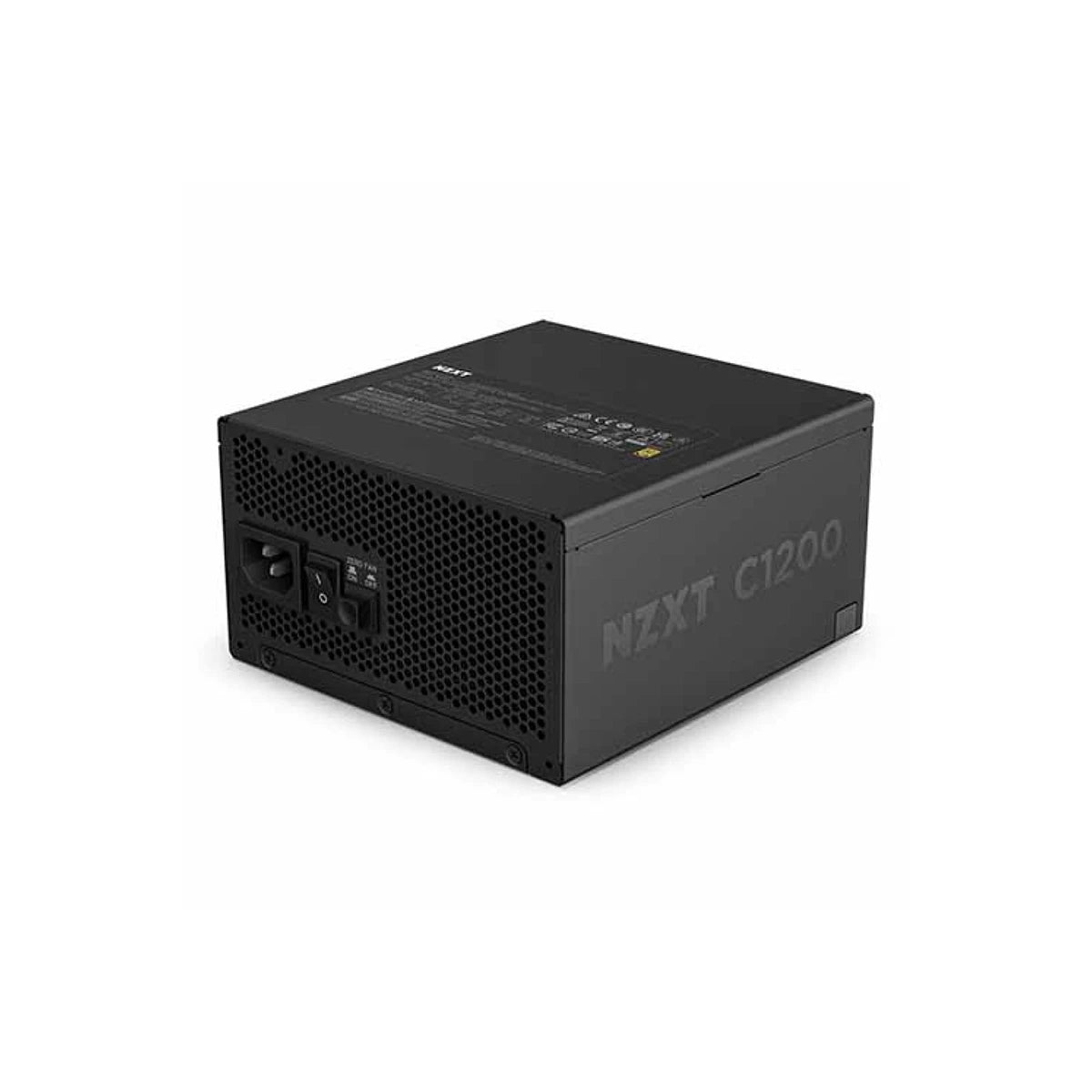 NZXT C1200 80 Plus Gold ATX 3.1 Fully Modular Low Noise Power Supply Black 4